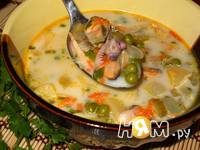 Приготовление сливочного супа из морепродуктов: шаг 14