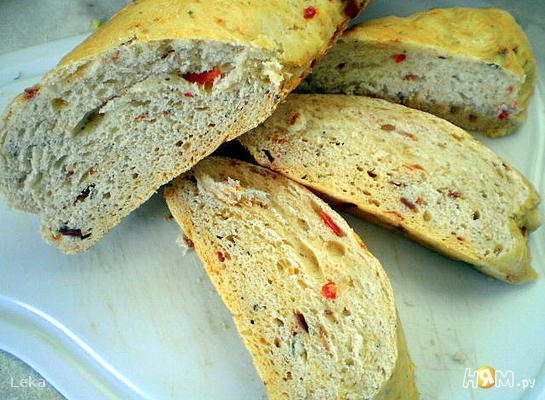 Рецепт Пряный тосканский хлеб