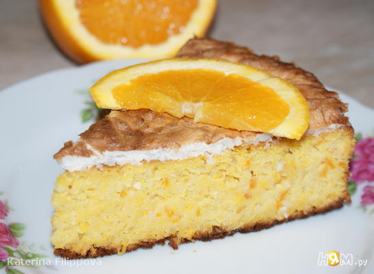 Рецепт Миндально-апельсиновый пирог