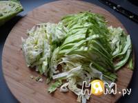 Приготовление капустного салата: шаг 3