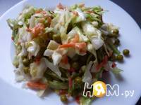 Приготовление капустного салата: шаг 7