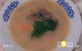  Гороховый суп-пюре