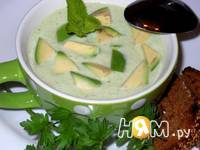 Приготовление холодного крем-супа с авокадо на кефире: шаг 7