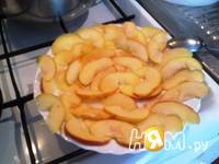 Приготовление слоеных яблочных розочек: шаг 4
