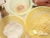 Приготовление куриной грудки в яично-сырной корочке: шаг 2