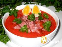 Приготовление холодного томатного супа-пюре: шаг 7