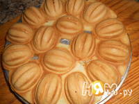 Приготовление печенья орешки: шаг 6