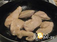 Приготовление курицы с овощами запеченной в сливках: шаг 3