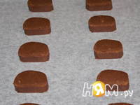 Приготовление шоколадного печенья с чесноком: шаг 6