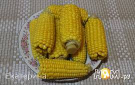 Кукуруза отварная по-украински