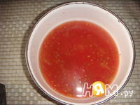 Приготовление острого томатного соуса: шаг 1