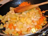 Приготовление рис с овощами: шаг 6
