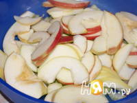 Приготовление куриного филе с яблоками и тархуном: шаг 5
