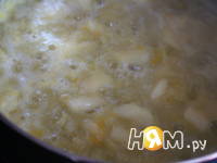 Приготовление варенья из ревеня с яблоками и имбирем : шаг 6