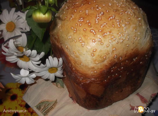 Белый хлеб с чесноком и укропом