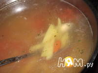 Приготовление супа с фрикадельками и овощами: шаг 2