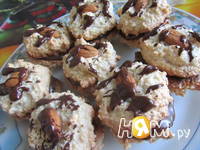Приготовление миндального печенья с шоколадом: шаг 10