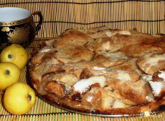 Рецепт Необычный яблочный пирог