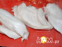Приготовление фрикасе из курицы: шаг 4