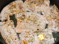 Приготовление лосося под белым соусом: шаг 8