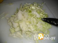 Приготовление салата из свежей капусты: шаг 2