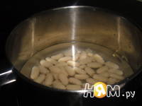 Приготовление супа-пюре из фасоли: шаг 1