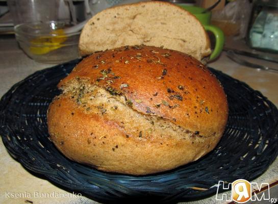 Рецепт Хлеб из ржаной и пшеничной муки