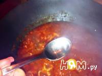 Приготовление спагетти с морепродуктами и яйцом: шаг 12