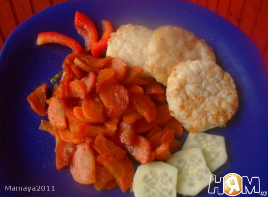 Рыбные тефтельки с морковкой