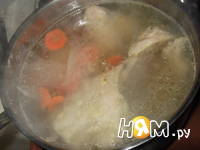 Приготовление шверинского сырного супа: шаг 1