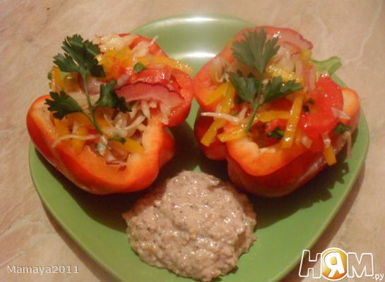 Рецепт Ореховый соус для овощного салата