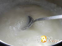 Приготовление гренок из молочной каши: шаг 1