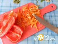 Приготовление спагетти с фаршем и овощами: шаг 7