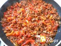 Приготовление спагетти с фаршем и овощами: шаг 15