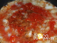 Приготовление тефтелей из семги  в томатном сойсе: шаг 7