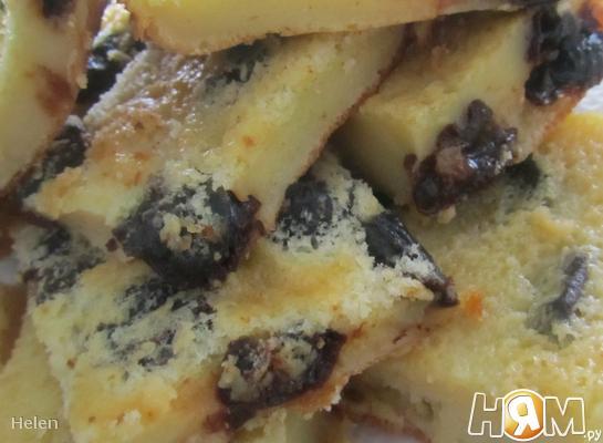 Рецепт Бретонский пирог с черносливом
