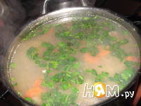 Приготовление картофельного супа с зеленым горошком: шаг 3