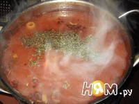Приготовление супа томатного по-итальянски: шаг 7