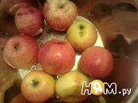 Приготовление компота из яблок: шаг 1