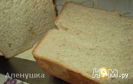 Серый хлеб с ячневой мукой