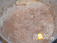 Приготовление пирога с творожной начинкой: шаг 4