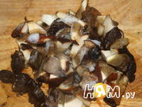 Приготовление индейки с грибами: шаг 1