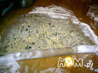 Приготовление рецепта Чесночный венок ( пряный хлеб): шаг 5