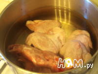 Приготовление куриного бульона: шаг 1