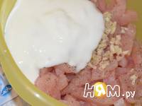 Приготовление куриного филе в йогурте: шаг 1