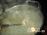 Приготовление горохового супа с грецкими орехами: шаг 1