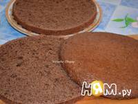 Приготовление шоколадного торта с орехами: шаг 5