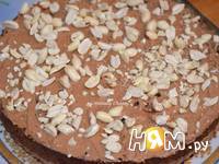 Приготовление шоколадного торта с орехами: шаг 8