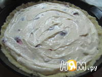 Приготовление творожного пирога: шаг 8