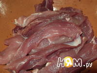 Приготовление жареной свиной вырезки: шаг 1